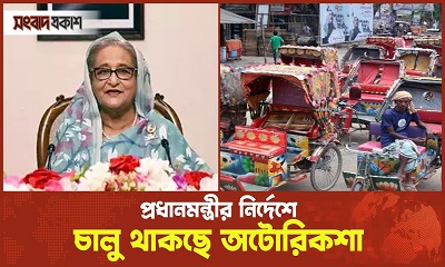 আন্দোলনের পর চালু থাকছে অটোরিকশা
