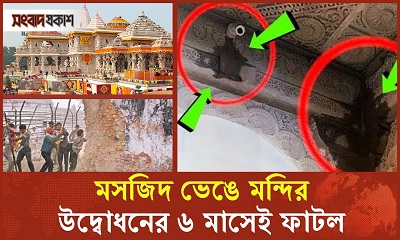 যে কারণে রাম মন্দিরে ফাটল