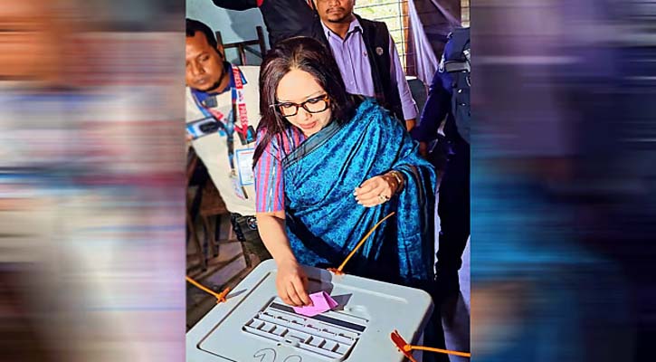 ব্রাহ্মণবাড়িয়া–২ আসন: ১২ কেন্দ্রের ভোটে এগিয়ে রুমিন ফারহানা