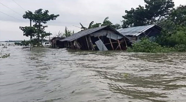৫ জেলায় আবারও বন্যার পূর্বাভাস