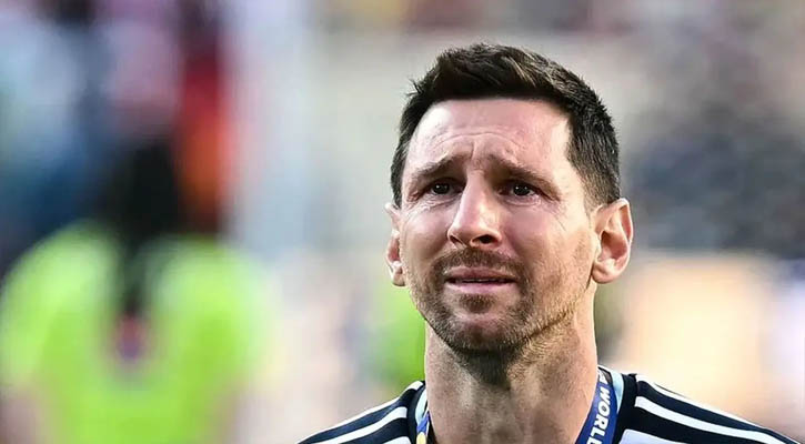 হার মেনে নিয়ে যা বললেন মেসি