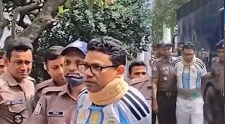 আর্জেন্টিনার জার্সিতে ট্রাইব্যুনালে পলক, ভিডিও ভাইরাল