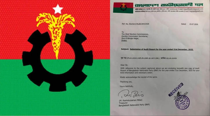 বিএনপির বার্ষিক আয় ২২ কোটি, ব্যয় ১৫ কোটি