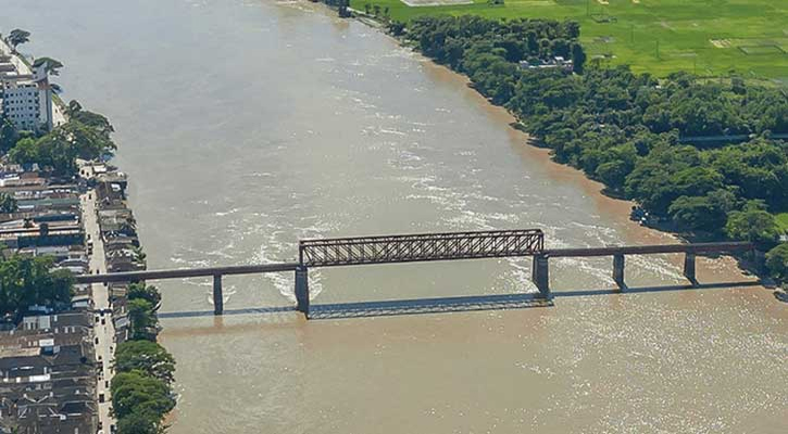 সিলেটে কুশিয়ারা নদীর পানি বিপৎসীমার ওপরে