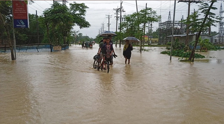 চলতি সপ্তাহে ৫ জেলায় বন্যার পূর্বাভাস