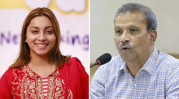 এবার মডেল মেঘনা আলমকে নিয়ে মুখ খুললেন আইন উপদেষ্টা