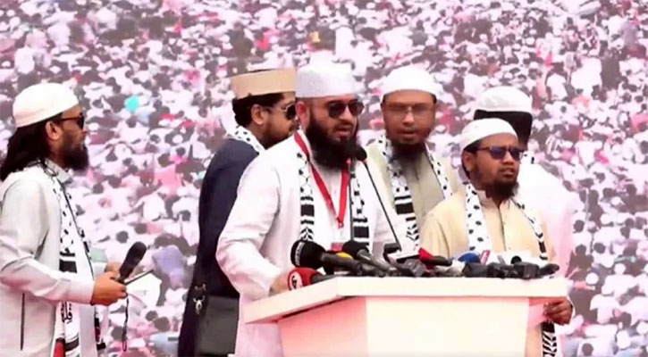আমাদের বুকের ভেতরে বাস করে ফিলিস্তিন : আজহারী