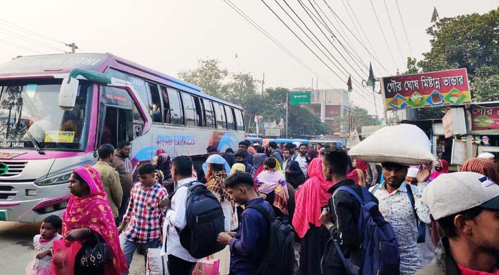 টাঙ্গাইলে যানবাহনে বাড়তি ভাড়া আদায়ের অভিযোগ