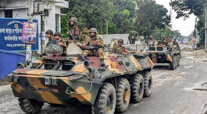 ‘গোপালগঞ্জে কারফিউ চলমান থাকবে’