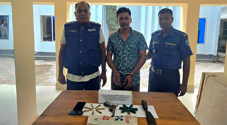 আগ্নেয়াস্ত্র-গুলিসহ যুবদল নেতা গ্রেপ্তার