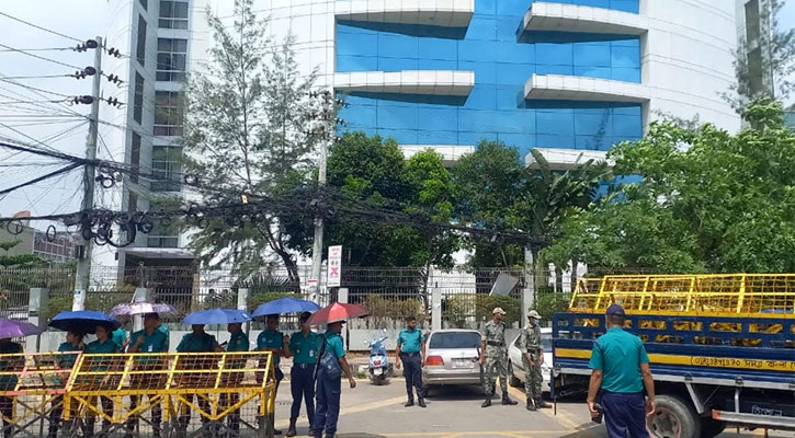 এনসিপির বিক্ষোভ ঘিরে কড়া নিরাপত্তা