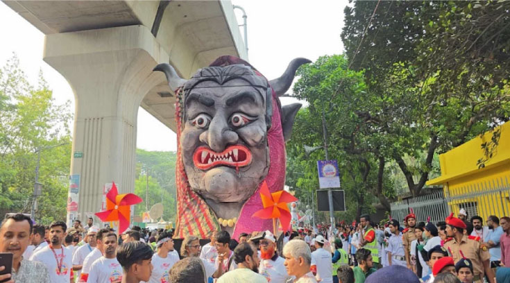 আনন্দ শোভাযাত্রা শুরু