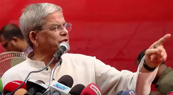 রাজনৈতিকভাবে অস্বাভাবিক অবস্থায় আছেন, জানালেন মির্জা ফখরুল