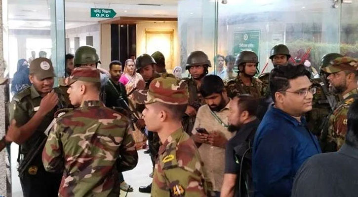 বার্ন ইনস্টিটিউটে প্রবেশে কড়াকড়ি, নিরাপত্তা জোরদার