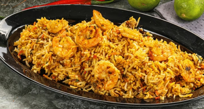 সুস্বাদু গলদা চিংড়ির বিরিয়ানি