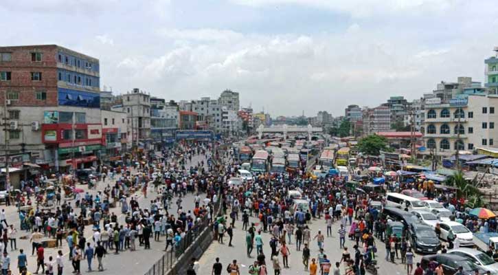 যাত্রাবাড়ীতে সড়ক অবরোধ শিক্ষার্থীদের, তীব্র যানজট
