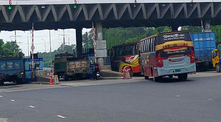 যমুনা সেতুতে ২৪ ঘণ্টায় দুই কোটি ৭৯ লাখ টাকা টোল আদায়
