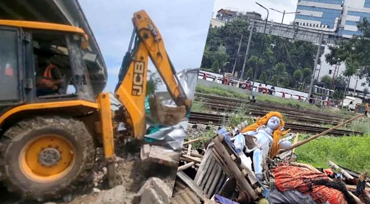 খিলক্ষেতে মণ্ডপ সরানোর বিষয়ে যা বলল সরকার