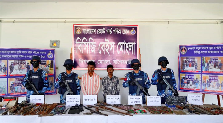 সুন্দরবনে অভিযান, করিম শরীফ বাহিনীর ২ সহযোগী আটক