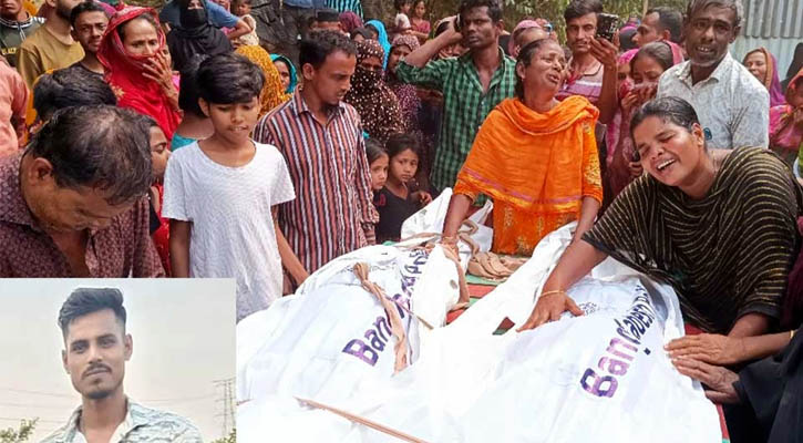 বউ-শ্যালিকাকে হত্যার পর কম্বল দিয়ে ঢেকে রাখেন আমীর