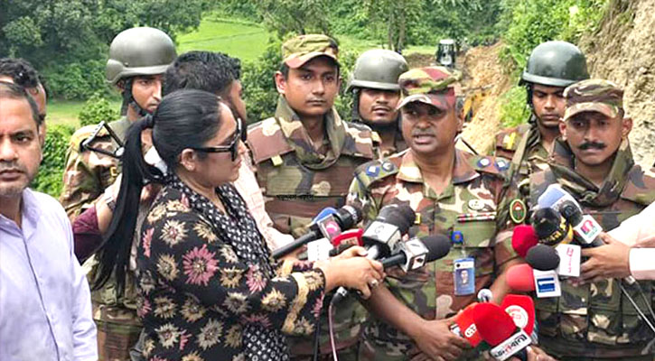 জঙ্গল ছলিমপুরে ১০ কিলোমিটার সড়ক নির্মাণে সেনাবাহিনী