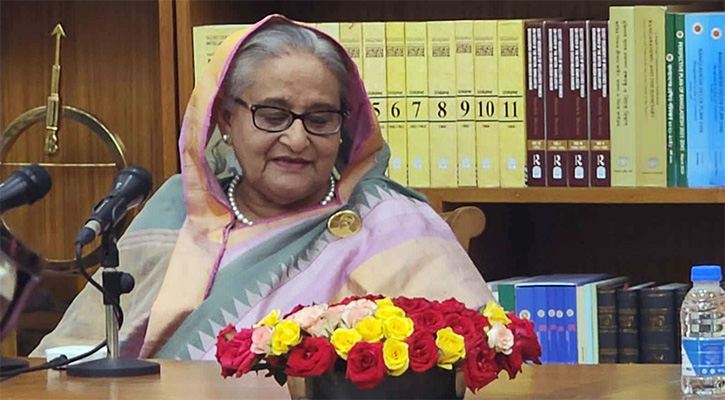 ভারত সফর নিয়ে সংবাদ সম্মেলনে প্রধানমন্ত্রী