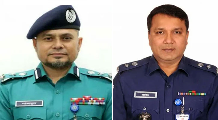 পুলিশ সার্ভিস অ্যাসোসিয়েশনের সভাপতি নাজমুল করিম, সম্পাদক আনিসুজ্জামান