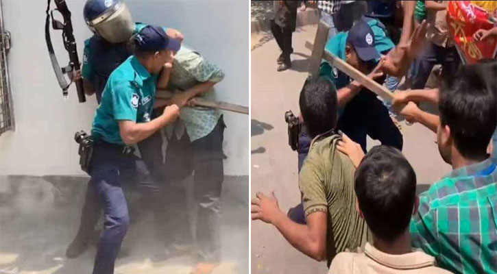 সচিবালয়ের সামনে পুলিশ-শ্রমিক সংঘর্ষ, আহত ৪০