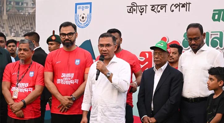 ক্রীড়াঙ্গনকে পেশাদার রূপ দিতে ‘নতুন কুঁড়ি স্পোর্টস’ চালুর ঘোষণা প্রধানমন্ত্রীর