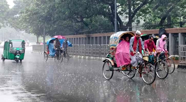 শনিবার যেসব অঞ্চলে হতে পারে ভারী বৃষ্টি