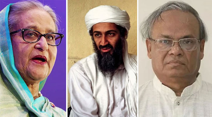 শেখ হাসিনাকে ওসামা বিন লাদেনের ‘খালাতো বোন’ আখ্যা দিলেন রিজভী