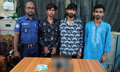 টিউশনির কথা বলে কলেজছাত্রকে অপহরণ, গ্রেপ্তার ৩
