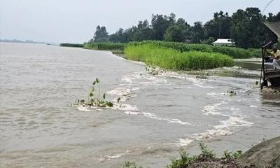 কুড়িগ্রামে বন্যার শঙ্কা, বাড়ছে নদীর পানি
