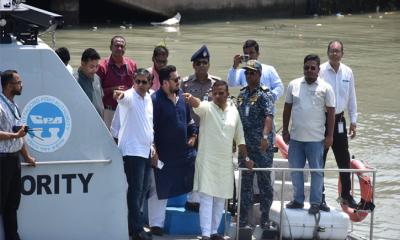 চট্টগ্রামে মহেশখালসহ কয়েকটি খালের মুখ পরিদর্শন তিন প্রতিমন্ত্রীর