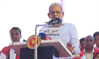 ১৭ বছরে অনেক নির্যাতনেও মাথা নত করিনি : মির্জা ফখরুল