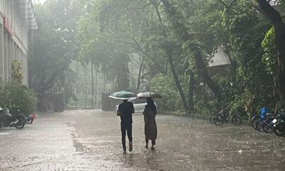 ১৫ জেলায় দুপুরের মধ্যে বজ্রবৃষ্টির আভাস