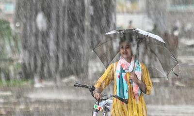 দুপুরের মধ্যে ঢাকাসহ ১৪ জেলায় ভারি বৃষ্টির আভাস