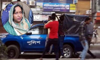 আইভীকে বহনকারী পুলিশের গাড়িতে হামলা, ২৫২ জনের বিরুদ্ধে মামলা