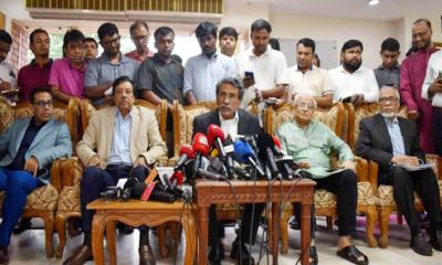 ‘তত্ত্বাবধায়ক পুনর্বহাল ও সীমানা পুনর্নির্ধারণে সব দল একমত’
