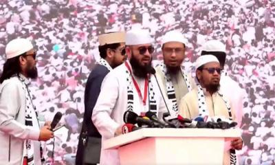 আমাদের বুকের ভেতরে বাস করে ফিলিস্তিন : আজহারী