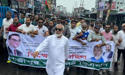 বিএনপির বিরুদ্ধে অপপ্রচারের প্রতিবাদে বিক্ষোভ