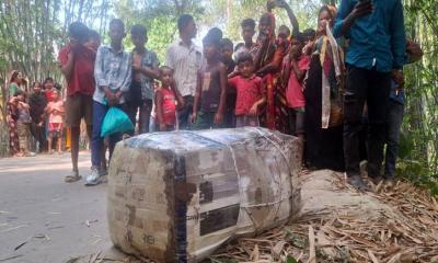 রাস্তায় পড়ে থাকা কার্টন থেকে বের হচ্ছিল রক্ত-দুর্গন্ধ, অতঃপর…