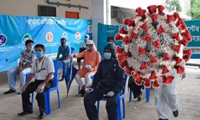 ১৮ জনের নমুনা পরীক্ষা, ৬ জনের দেহে করোনা শনাক্ত