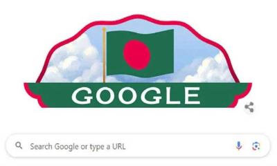 স্বাধীনতা দিবসের সাজে গুগল ডুডল