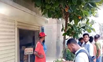 মিরপুরে কসমো স্কুলের জেনারেটর রুমে আগুন