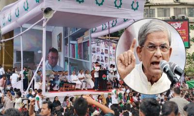 শপথ নিতে হবে, হাসিনাকে আর রাজনীতির সুযোগ দেব না : মির্জা ফখরুল