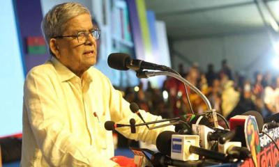 দেশ পুনর্গঠনের দায়িত্ব হয়তো বিএনপিকেই নিতে হবে : মির্জা ফখরুল