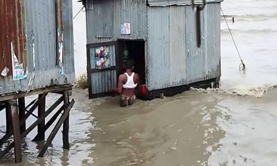 লঘুচাপে নোয়াখালীর নিম্নাঞ্চল প্লাবিত