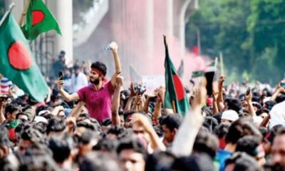 জুলাইয়ের বিপ্লবে জেন জি‍‍`রা
