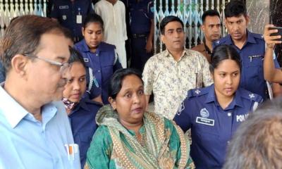 হত্যা মামলায় দুই দিনের রিমান্ডে আইভী